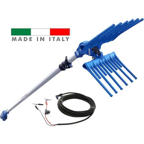 Abbacchiatore a batteria 12V Paterlini B-FLY con asta telescopica 1200 bpm (1/5)