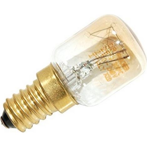 Lampe four E14 25w 220v (C00076978, 824610176) Four, cuisinière 2I MARCHI, AEG, AMICA, ARISTON HOTPOINT, ARTHUR MARTIN, ARTHUR MARTIN ELECTROLUX, AYA, BALAY, BAUKNECHT, BLAUPUNKT, BOSCH, BRANDT, CANDY (1/4)