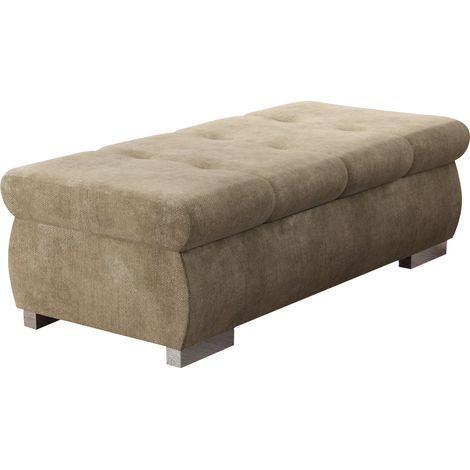 Banco tapizado Comfivo Nitor I, Lumo 30, 39x60x120cm, Diámetro: 0, Tapiz, Patas: Plástico, 0