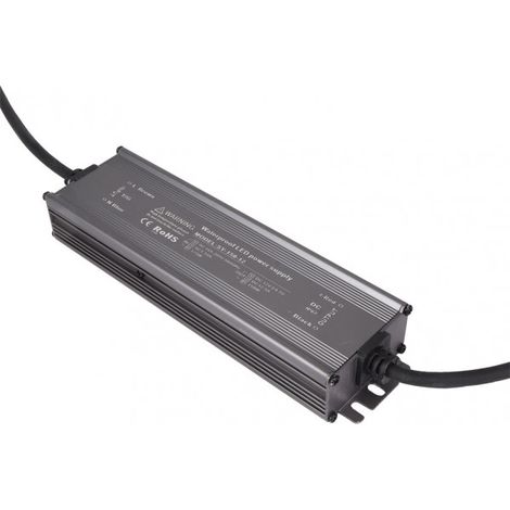 Transformateur étanche 150w 12v ip68 3x5,5x20,5 cm