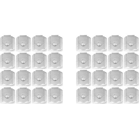 Lot de 32 sacs filtrants pour aspirateur Samsung VCA-ADB90, compatibles avec la station de nettoyage des aspirateurs de la série Jet.-AquaForge (1/2)