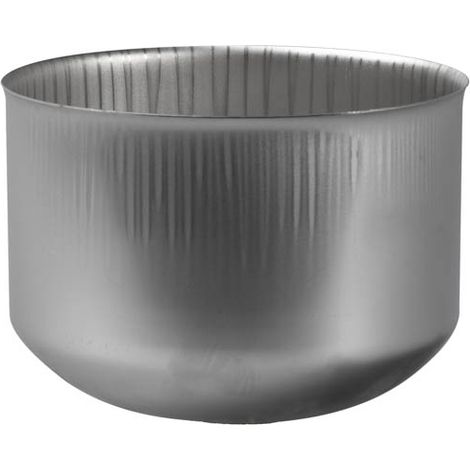 TEN – Tampon inox 304 femelle Ø200 – Raccord simple paroi pour gaz, fuel, bois – Épaisseur 4/10ème pour raccordements durables