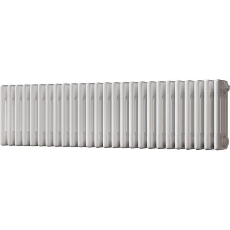 Alpha - White Column Radiator H300mm x W1164mm 4 Column - Feet Included