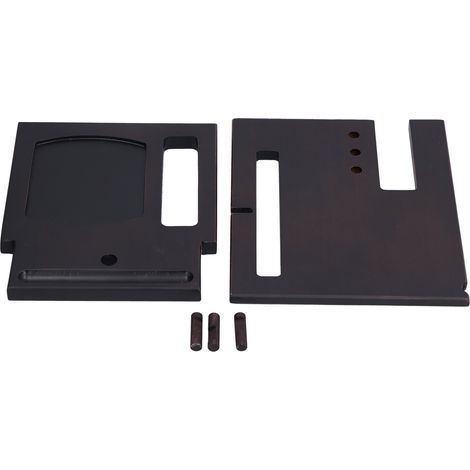 Support de téléphone portable en bois multifonctionnel avec porte-clés et rangement pour la maison ou le bureau (1/5)