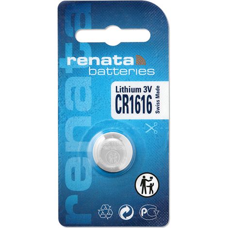 Renata Knopfzelle CR1616 3 V 1 St. 50 mAh Lithium
