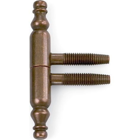 Kit Fixe Charnière Bronze Anuba 13X90 Avec F