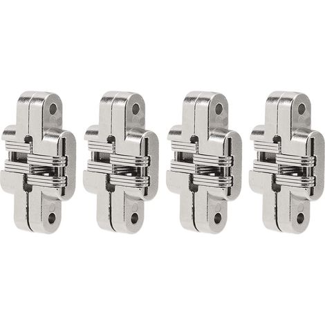 Mini charnière cachée en alliage de zinc, 4 pièces 43 mm (1/5)