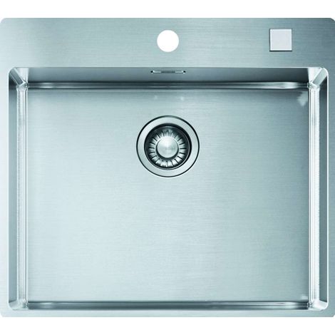 Franke Box - Évier en inox BXX 210/610-54 TL, 57x51 cm 127.0369.295 (1/4)