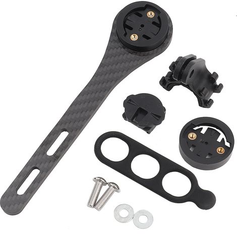 Supporto per ciclocomputer da bici da corsa – integrato nell'attacco manubrio – per Garmin / Bryton