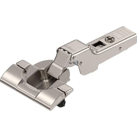 Charnière 110° pour porte en applique - BLUM - INSERTA - Semi-applique - Sans BLUMOTION - K1,5 - Nickelé