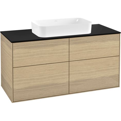 Villeroy & Boch Finion meuble sous lavabo, 4 tiroirs, avec