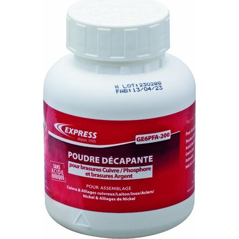 EXPRESS Decp Powder 200 g - Leghe per brasatura rame/fosforo-argento - GE6PFA-200