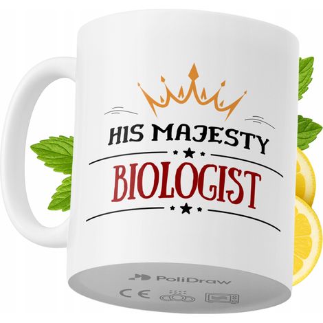 Lustige Tasse für Biologen – Kaffee- oder Teetasse mit witzigem Textdesign – ideal für Geburtstage, Namenstage, Feiertage und besondere Anlässe. Hochwertige Tasse für Zuhause, Büro und Arbeit. Farbe: 