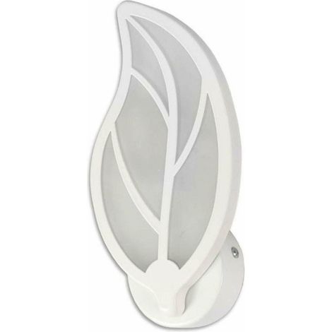 Applique Murale Feuille 7 Watt Lampe Abat Jour Lumière Froide Chaude Naturelle E32 (1/2)