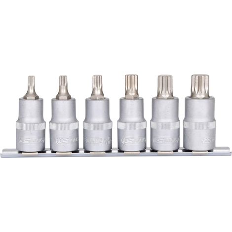Jeu de douilles tournevis 1/2" 55 mm (1/3)