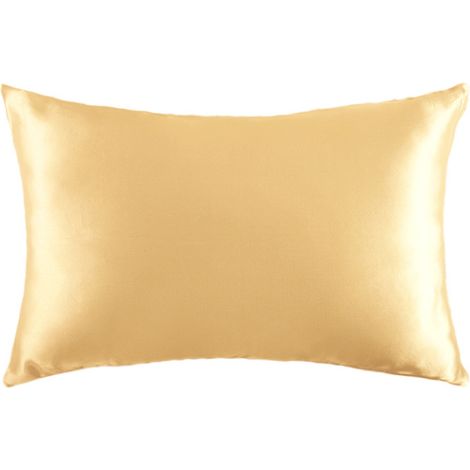 Taie d'oreiller en soie double face, en pure soie de mûrier, disponible en plusieurs tailles. (1/5)