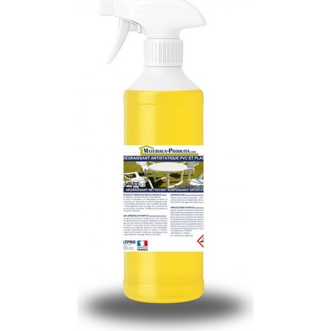 Dégraissant antistatique pvc et plastique - 1 L Jaune - MATPRO (1/4)
