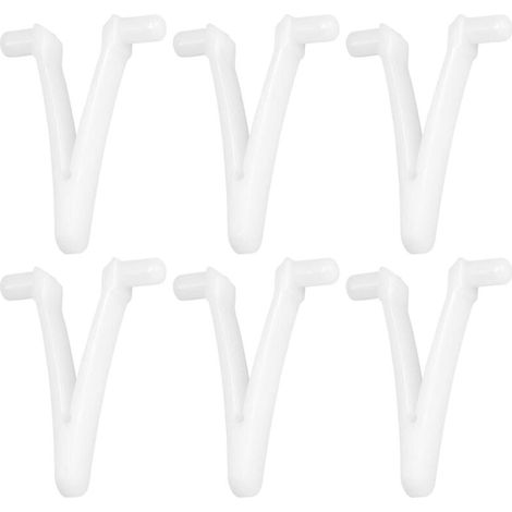 Clip papillon de piscine, clip de fixation de piscine 6PCS V Clip, remplacement de clip V pour écumoire de piscine pour brosse de spa de piscine (1/5)