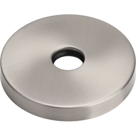 Jeffergarden Grande bride de bras de douche 304 plaque d'écusson de bras de douche en acier inoxydable pour remplacement de tuyau G1/2in brossé à la maison