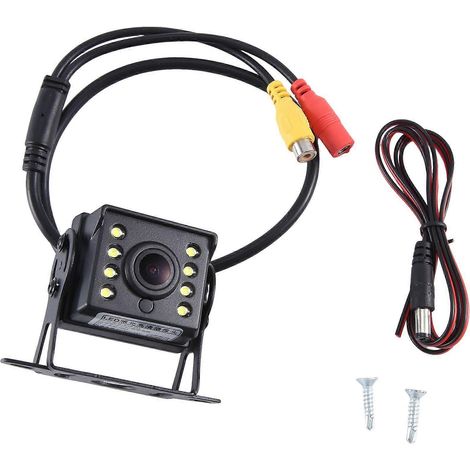 Caméra de recul 24 V, image de recul, caméra arrière HD LED, vision nocturne, étanche, universelle (voir image) (1/5)