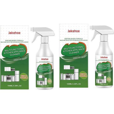 Nettoyant cuisine multifonctionnel puissant, formules naturelles pour appareils ménagers, spray nettoyant pour la cuisine. (1/5)