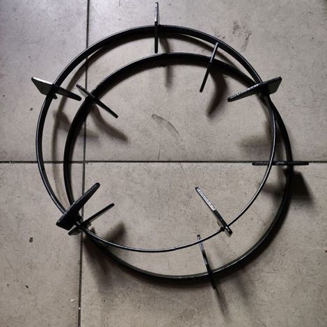 Support Casserole - Pour Cuisinière À Gaz - Rond Antidérapant - Haute Stabilité - 1 Pièce (1/4)