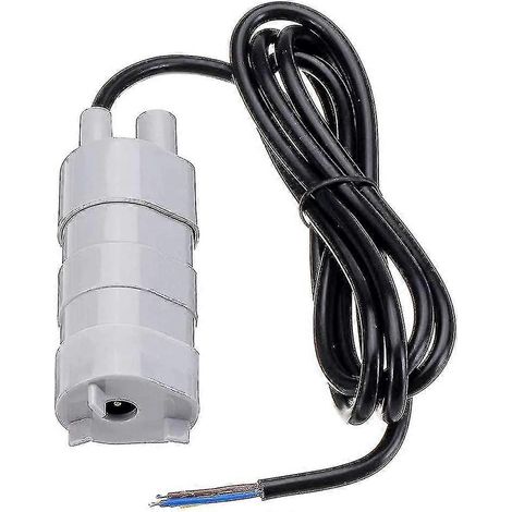 Pompe submersible, pompe à eau à haut débit 12 V CC, pompe submersible, pompe à eau douce, pompe marine, compatible avec les camping-cars, les bassins, les aquariums, les douches, les jardins, débit 8 (1/5)