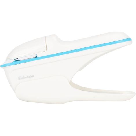 Agrapheuse sans agrafe ABS, outil manuel de reliure pour papiers et livres, blanc, sans agrafe, fonctionne sans agrafes (1/5)