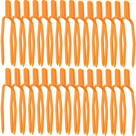 200 clips de fixation en plastique pour plantes et pinces de fixation pour vignes (1/5)
