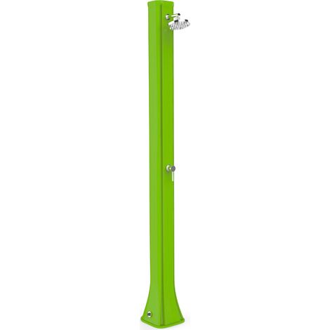 Doccia Solare da Giardino 40L Miscelatore Arkema Big Happy Five Verde