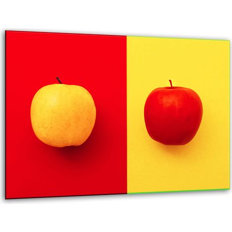 Schneidebrett aus Glas, 40x30 cm, Obstkorb (1/5)
