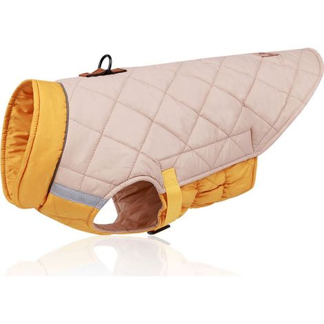 Warmer Hundemantel, wendbare wasserdichte Hundejacke, Wintermantel im britischen Karomuster, Hundebekleidung (1/5)
