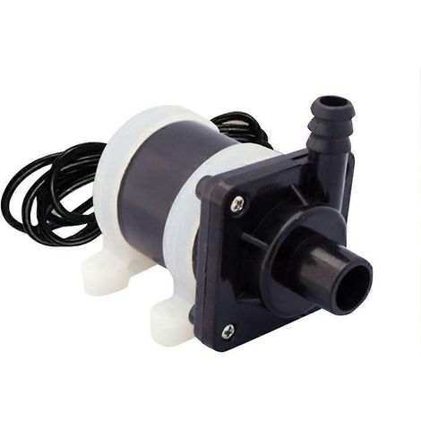 Pompe à eau solaire CC sans balais 12-24 V, pompe de circulation, pompe à eau silencieuse pour aquarium (1/4)