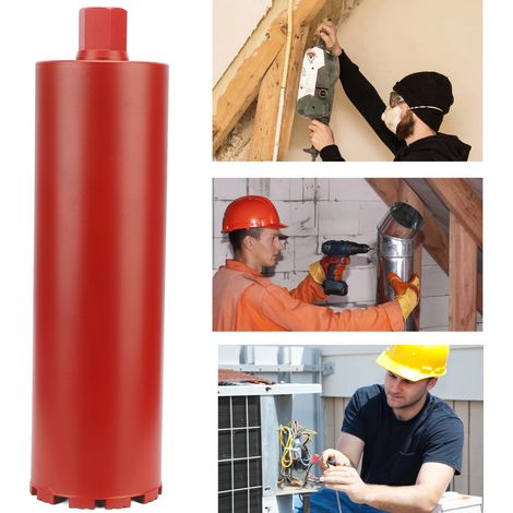 Scie cloche diamantée 1-1/4", foret pour percer des trous dans les murs en béton armé, trous pour la climatisation, foret à eau à paroi mince (1/5)
