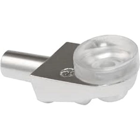 10 soportes de pared para estantes, de aleación de zinc, con ventosas. (1/3)