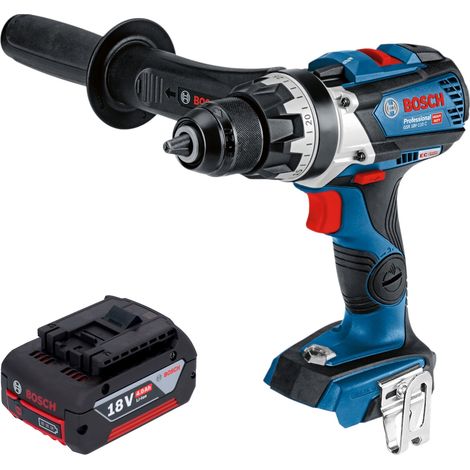 Bosch GSR 18V-110 C Trapano avvitatore professionale a batteria 18 V 110 Nm brushless + 1x batteria ricaricabile 4,0 Ah - senza caricabatterie