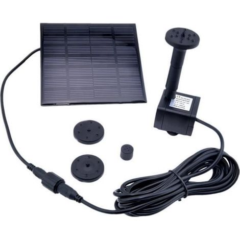 énergie solaire pompe à eau fontaine de jardin (1/2)
