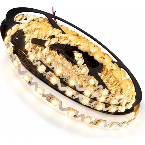 24V Bobina Striscia Led Curvabile Ripiegabile Con Lente 180 Gradi 20W/M 8mm 300 smd 6060 Per Cassone Pubblicitario Senza Ombra, Disponibili 3000K 4000K 6500K MS1254 (Bianco Caldo 3000K) (1/3)