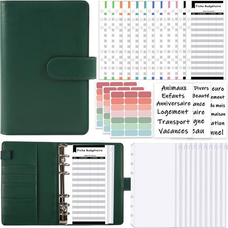 Classeur Budget A6 Français,Enveloppe Budget Planner Français (1/5)