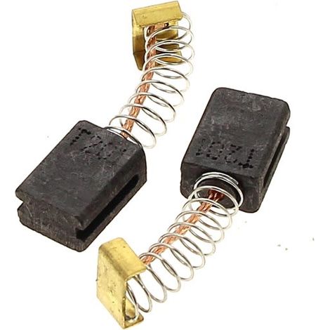 Balai charbon pour bineuse – Charbons moteur pour Bineuse Einhell GC-RT 1440M – Compatible avec 3431040 11039
