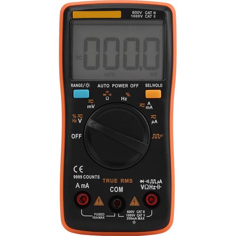 Ahlsen ANENG AN8008 Multímetro digital True RMS AC DC Spannung Amperímetro Strom Ohm Meter (1/5)