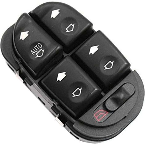 The reference number 97BG14A132AA is suitable for the window regulator push button on Ford Mondeo MK2 vehicles from model years 1997 to 2001. (1/4)