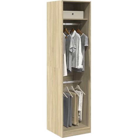 Kleiderschrank Sonoma-Eiche 50x50x200 cm Holzwerkstoff