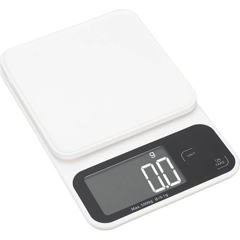 Digitale Küchenwaage 5 kg, Touchscreen-LCD-Display, hochpräzise Wandwaage für Laborzwecke zum Backen und Kochen (1/5)