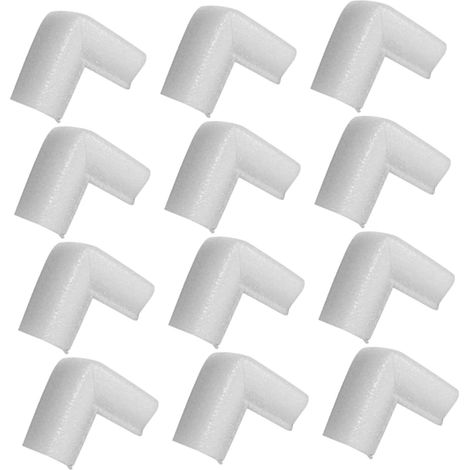 50 protège-coins pour meubles - EPE - blanc - pour mobilier (1/5)