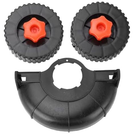 Roue de Support Universelle pour -Bordures, Accessoire Léger et Stable pour Tondeuse à Gazon, Installation Facile, Usage Domestique (1/5)