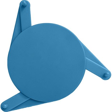 Empileur de tasses rondes, élégant, réglable, polyvalent, café Hexagonal pour boissons et petits objets, bleu (1/5)