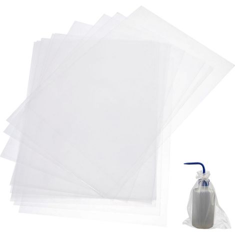 Lot de 250 sacs souples pour flacons de lavage, housses pour flacons de tatouage, sacs en plastique pour flacons (1/5)