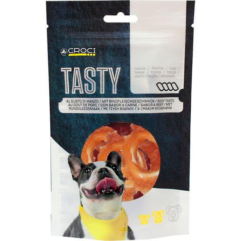 Snack Tasty Anelli gusto Merluzzo con Pollo 12 confezioni da 80 g cad.