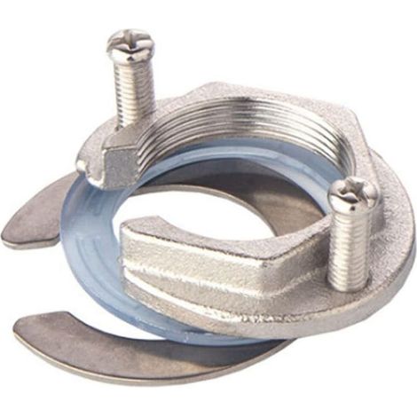 Kit D'écrous De Fixation De Robinet en Acier Inoxydable Pour Empêcher Les Robinets de Cuisine et De Salle De Bain De Se Desserrer, Connecteur De Type écrou à Un Trou 31 mm (1/5)